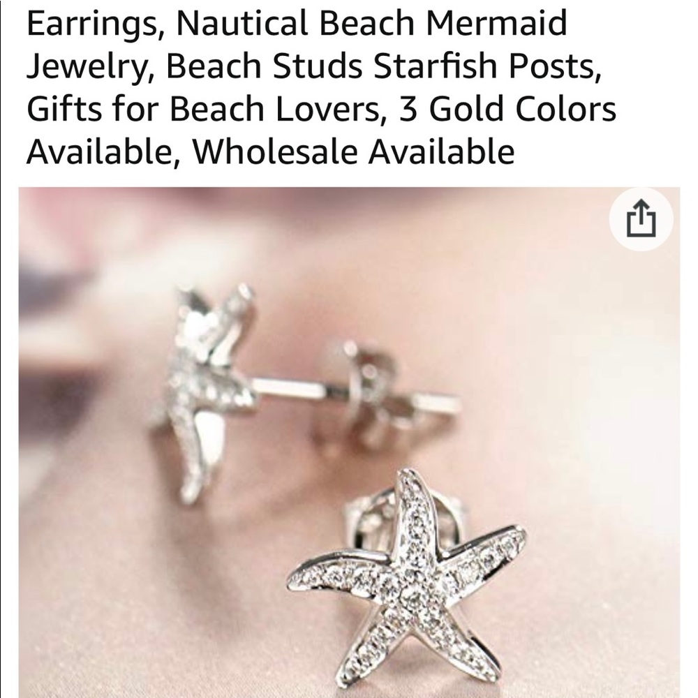 Solid 18k Yellow Gold Diamond Earrings - image 3